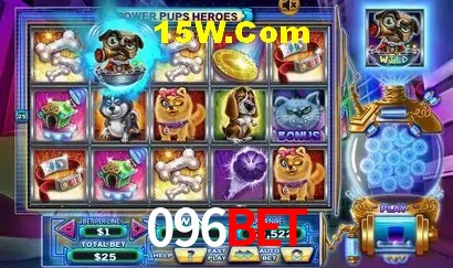 Biblioteca de slots populares na 096Bet